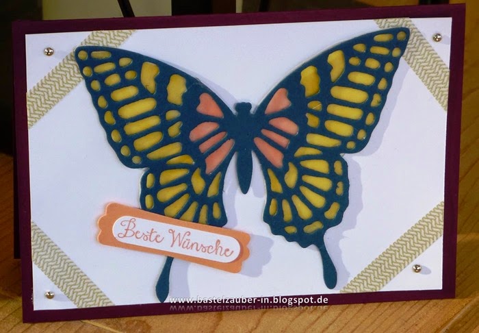 Schmetterling Pergament-fertig