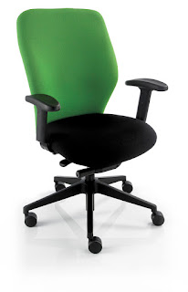 two fabric office chair