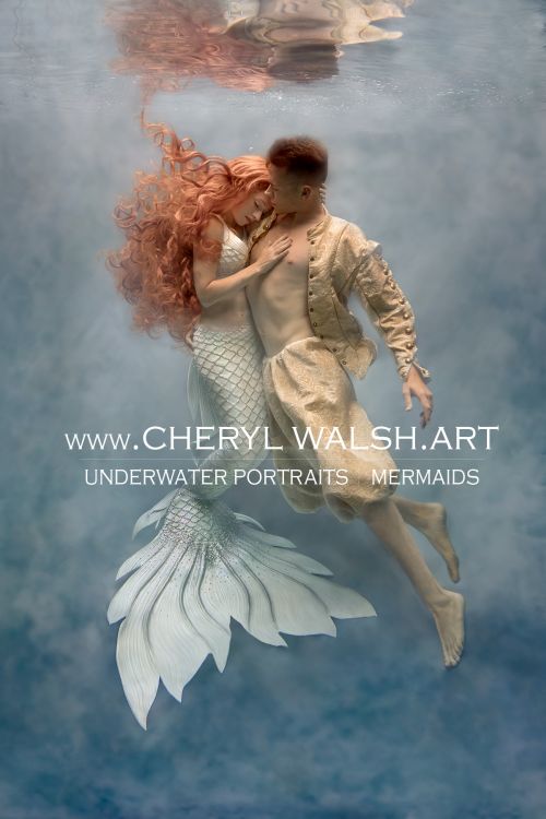 Cheryl Walsh arte fotografia subaquática surreal sonhos fashion água sereias fadas