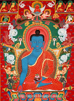 Medicine Buddha Thanka