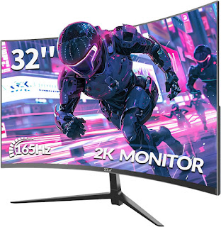 Immersive Gaming Redefined: A Deep Dive into the ZZA Z32G2K165HZ 32-Inch QHD Curved Gaming Monitor