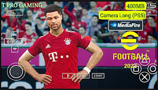 Download PES PPSSPP eFootball 2022 Final Update Transfer And Graphics HD Real Face English Version