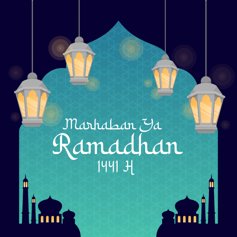 Marhaban Ya Ramadhan 1441 H Kumpulan Gambar Desain 