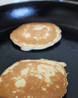 Hotcakes de avena con queso ricotta