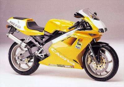 cagiva mito 125 paintwork schemes , racing editions & model variations