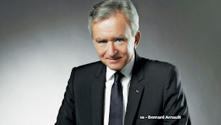 10 - Bernard Arnault – US$ 41.8 bilhões (França) – LVMH