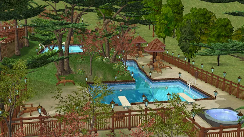 The Sims 2 Community Lot