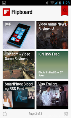 przydatne aplikacje na androida: flipboard