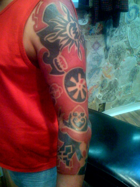 japanese sleeve tattoo. Japanese Sleeve Tattoos