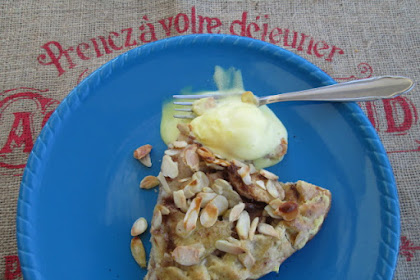 Pear croustade with lemon pastry and almonds (Crostata de peras con almendras)