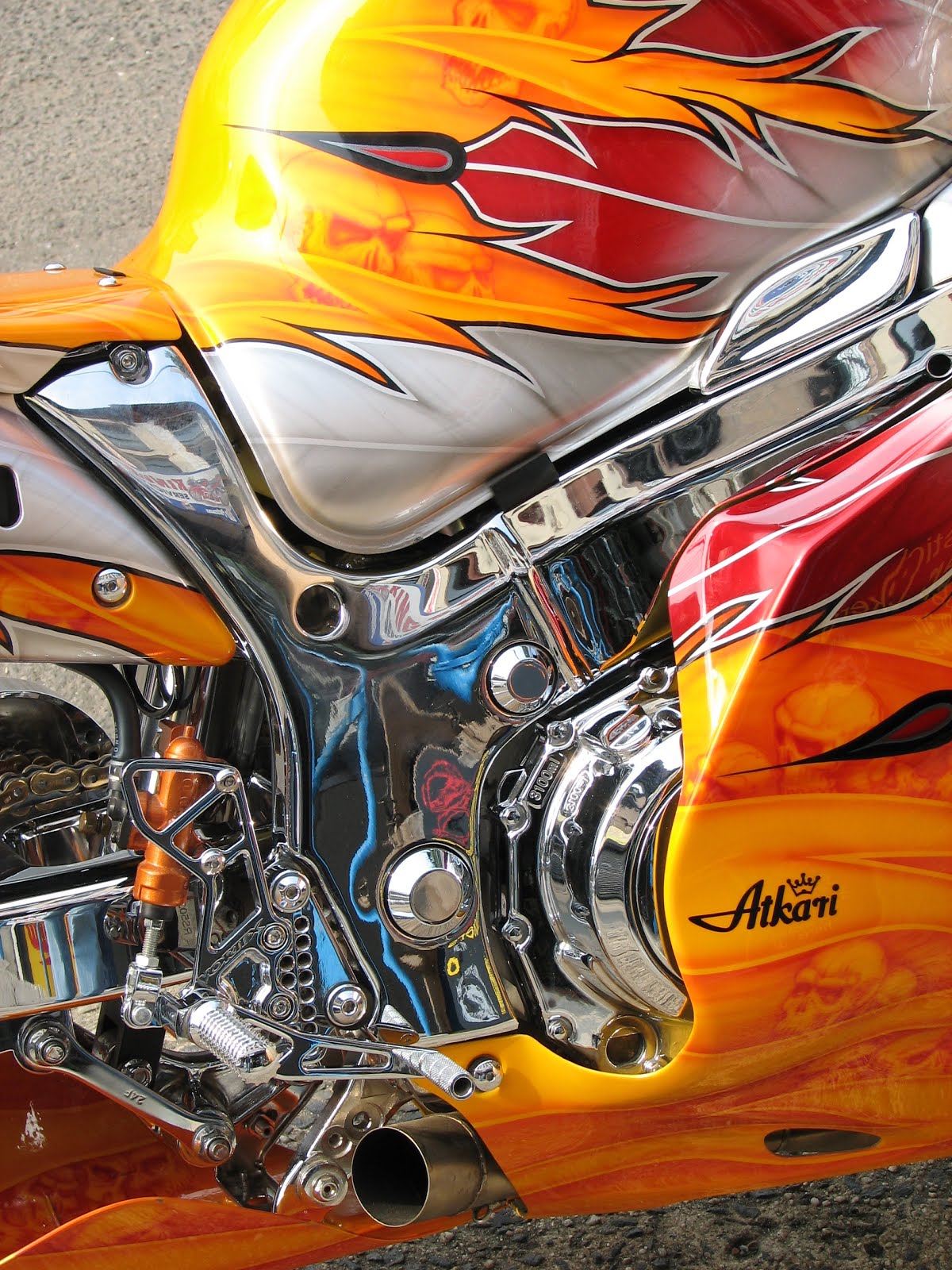 Indian Skull Hayabusa