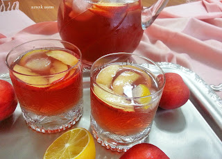 şeftali aromalı ice tea