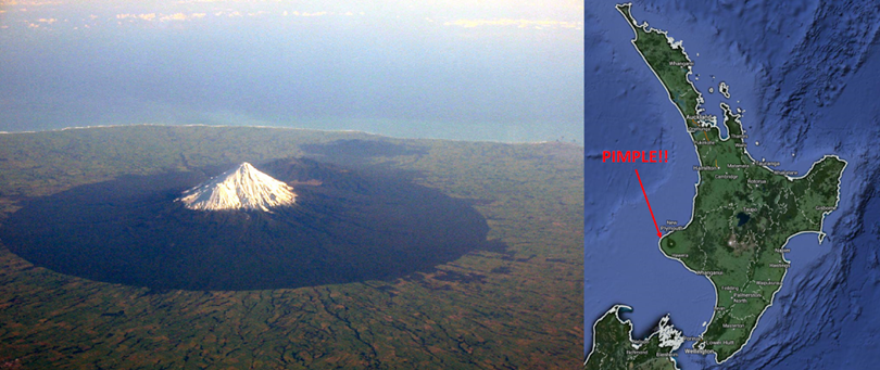 mount egmont, mt taranaki new zealand