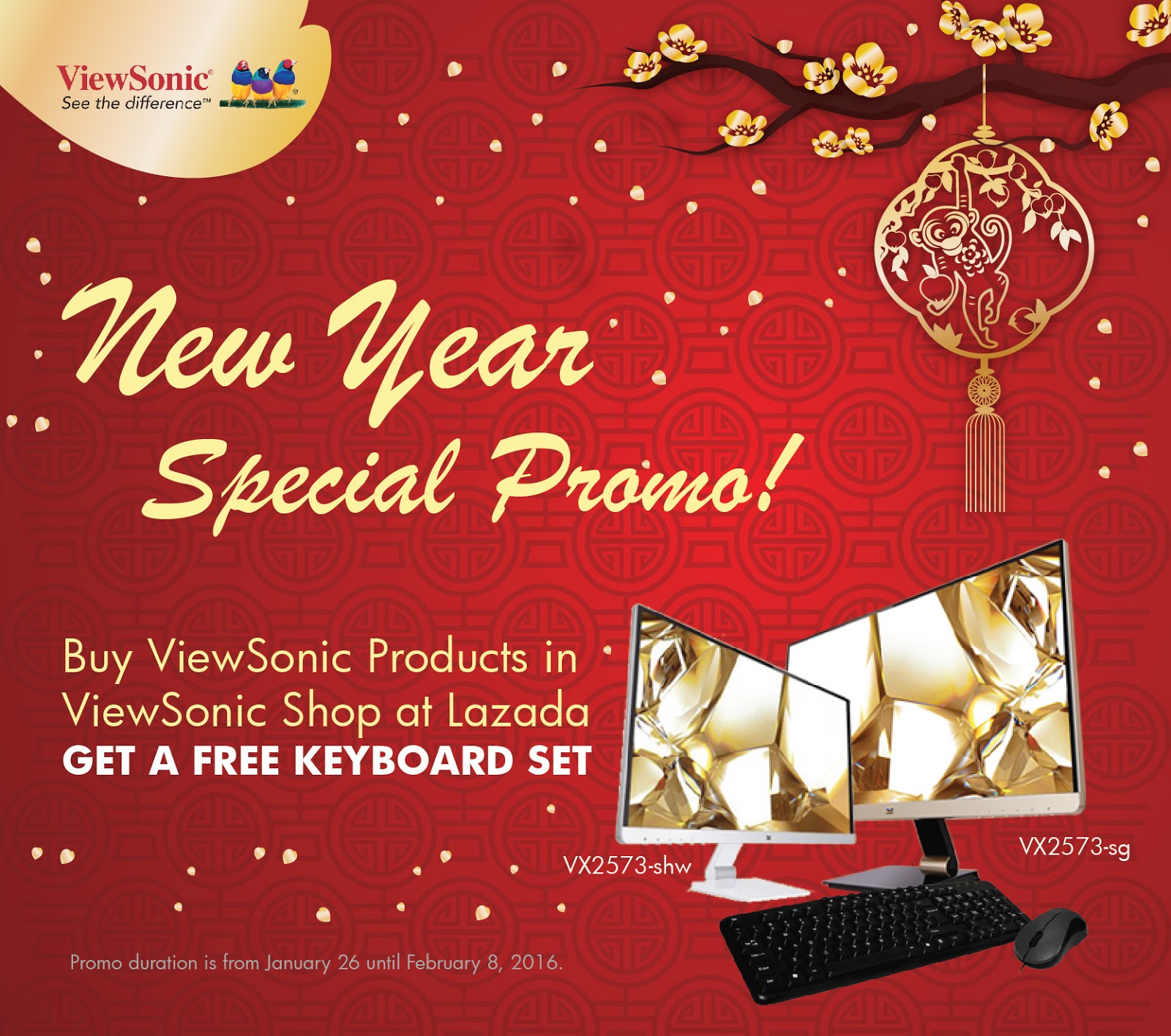 ViewSonic’s Limited-time Chinese New Year Promotion