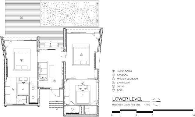 Ground floor of modern small home 