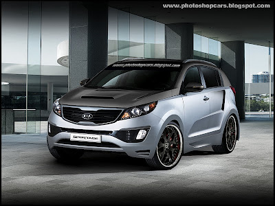 Kia Sportage 2011 tuning virtual tuning papel parede wallpaper 