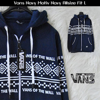 Vans Navy Motif