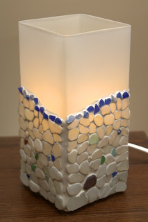 Sea Glass GRONO Lamp