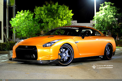 NISSAN SKYLINE  VQ Lambo Orange GTR