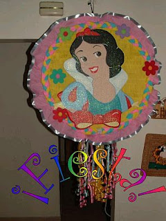 Piñatas Blanca Nieves, parte 1