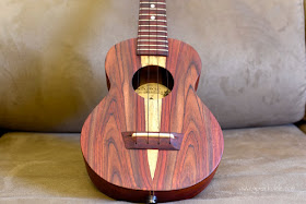 Cocobolo Super Soprano Ukulele body