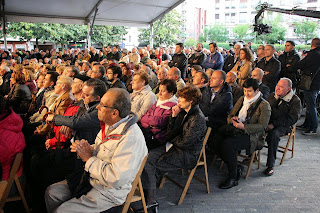 Mitin del PNV en Herriko Plaza