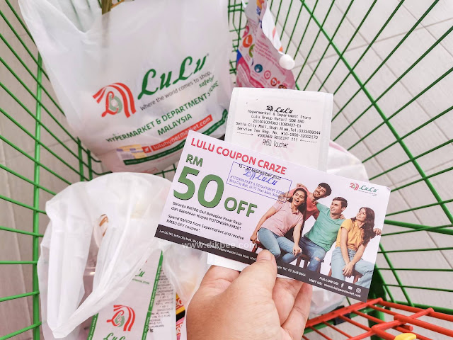 Lulu Coupon Craze : Shopping RM100 Dapat Kupon Potongan RM50 Di Lulu Hypermarket