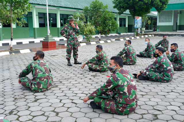 Kodim Karanganyar Tingkatkan Profesional Prajuritnya Dengan Menggelar Latorsar