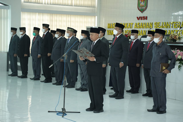 Ini Pidato Menteri Sosial  yang Dibacakan Bupati Surya Saat Memimpin Upacara Peringati Hari Pahlawan Tahun 2022