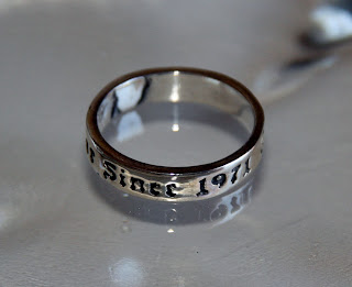Front of Since 1971 Ring by Alex Streeter