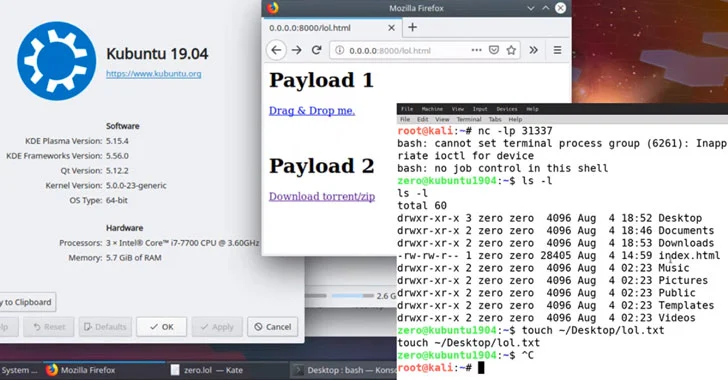 KDE Linux Desktops Could Get Hacked Without Even Opening Malicious Files