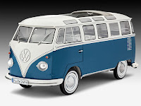Revell 1/16 Volkswagen T1 Samba Bus (07009) English Color Guide & Paint Conversion Chart
