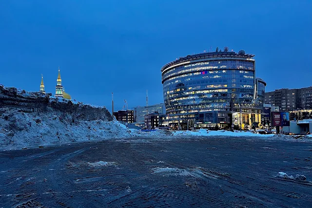 Самарский переулок, Олимпийский проспект, улица Дурова, свалка снега, бизнес-центр Diamond Hall