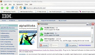 Mozilla extension for SCXML from alphaWorks