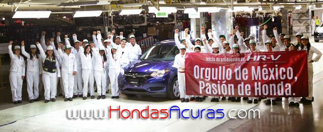 2016 Honda HR-V production in Mexico has begun | Honda and Acura Fans