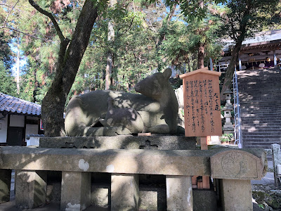 枚岡神社　狛鹿