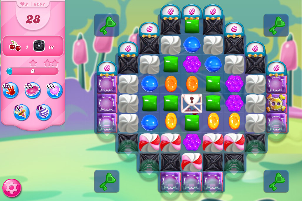 Candy Crush Saga level 8257