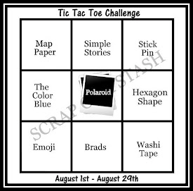 August Tic Tac Toe Stash Challenge