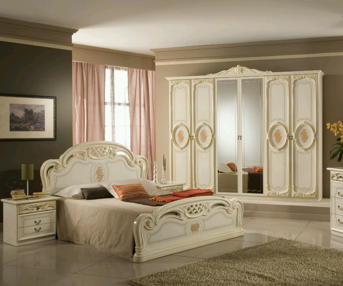 Modern luxury bedroom furniture designs ideas. | Vintage Romantic Home