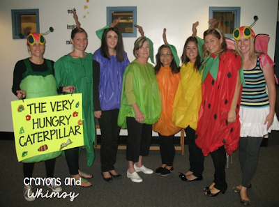 Hungry Caterpillar easy to make Halloween Costume Kindergarten Teacher