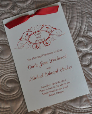 Layout Beth Wedding Program