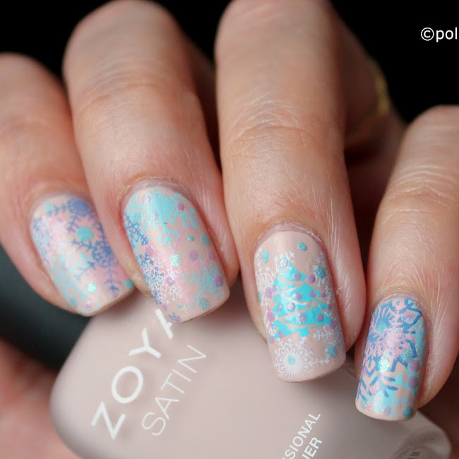 Nail art │ Pastel Christmans nail design [26GNAI]