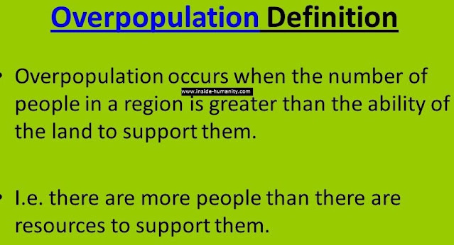 What is overpopulation