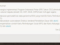 Implementasi Program Indonesia Pintar tahun 2015
