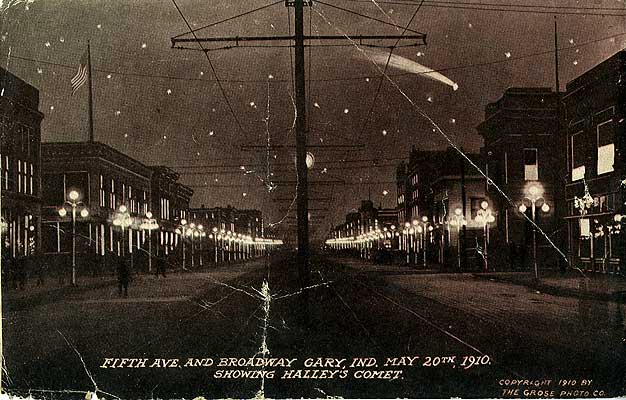 1910: O Cometa Halley (não) visto de Guimarães