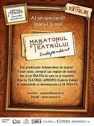 MARATONUL TEATRULUI INDEPENDENT