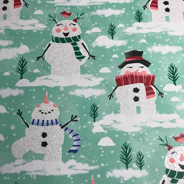 Stampin Up Let is snow speciality DSP