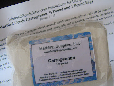 1 Pound Lambda Carrageenan Powder Supplies for Marbling on Paper