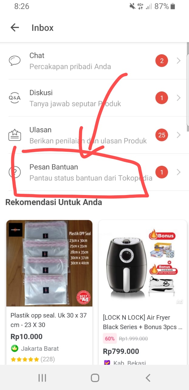 Pusat Bantuan Tokopedia