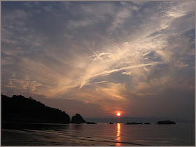 CLICK for more sunset at Shiraishi Island